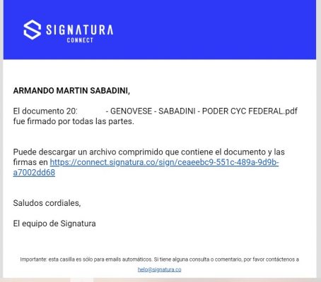 Firmamos el Primer Poder Judicial en forma Digital
